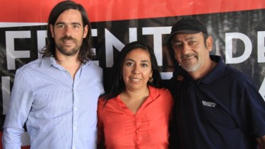 El PTS hizo su XVIII Congreso y Del Caño impulsó a los precandidatos a diputados en Río Negro y Neuquén: Laura Santillán y Raúl Godoy. 
