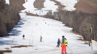 Así estaba Chapelco hoy. Foto: Patricio Rodriguez