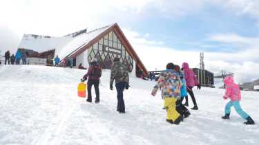 Así estaba Chapelco luego de la apertura. Foto: Patricio Rodríguez