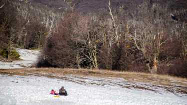 San Martín espera la nieve para poder abrir la temporada junto con las vacaciones de invierno. (archivo Patricio Rodríguez)