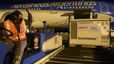  Serán diez los vuelos que llegarán desde China. 