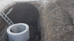 Una importante obra cloacal entra en su última etapa, en Roca