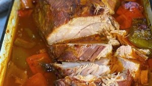 Para este domingo: bondiola campesina en cocción lenta