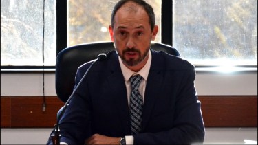 El juez Brussino llevó adelante la audiencia. Foto: archivo.