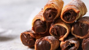 La receta express: cañoncitos de dulce de leche