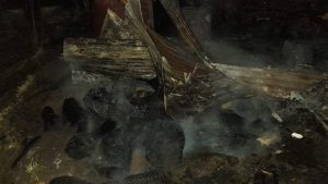 Bomberos de Centenario acudían a un incendio pero el mal estado de los caminos los demoró