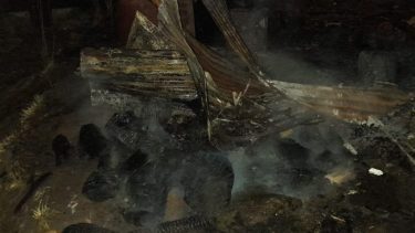 La falta de señalización y la escasa visibilidad son algunas de las dificultades que tuvieron que sortear los bomberos para dirigirse al incendio. Foto: Gentileza Centenario Digital