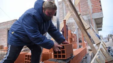 La construcción mostró sus mejores índices desde 2017. (Archivo Florencia Salto) 