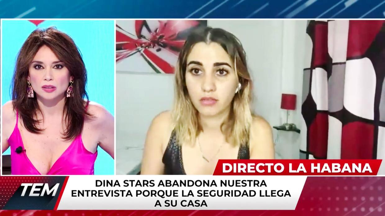 Dina Stars se ha manifestado en contra del gobierno cubano en varias ocasiones.