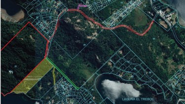 El proyecto Cauma, inmerso en la reserva El Trébol. Foto: gentileza