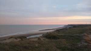 Video: mirá qué maravilla este atardecer en El Cóndor
