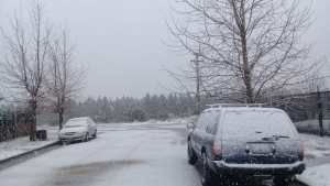 La primera nevada llegó a Bariloche con la apertura de la temporada invernal