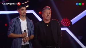 Luis, el joven de Villa Regina que la rompió en La Voz, pero quedó afuera por un «olvido» de Montaner