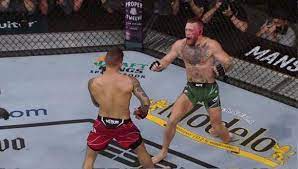 McGregor sufrió una fractura y perdió con Poirier