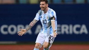 Lionel Messi es el máximo asistidor y goleador de esta Copa América. Lleva 4 en ambos rubros. 