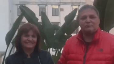 Bullrich agradeció el apoyo de Bertoni.