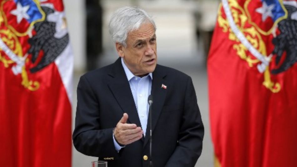 Así lo anunció hoy el presidente de Chile, Sebastián Piñera.