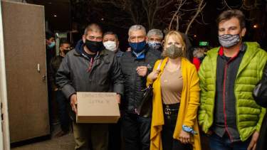 Rauque irá acompañado en la boleta por Liliana Matzen. Foto: gentileza.