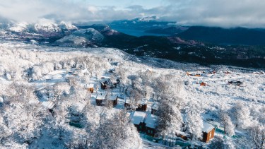 Anoche inauguraron Terrazas del Refugio, el restaurante que lidera Pablo Buzzo, en Chapelco