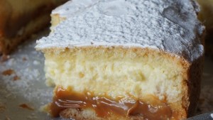 Pensá en una rica torta de ricotta