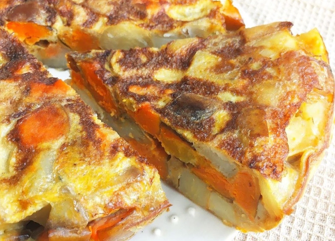 Tortilla de papa y calabaza súper fácil Diario Río Negro