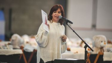 La vicepresidenta activó el modo campaña, de cara a las PASO, y apuntó contra la oposición. Foto: Víctor Carreira para Télam.-