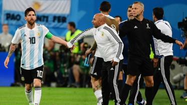 Sampaoli criticó la llegada de Messi a PSG