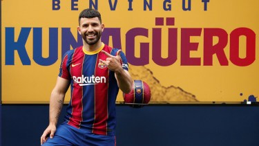 El Kun Agüero quedó afuera de la convocatoria del Barcelona