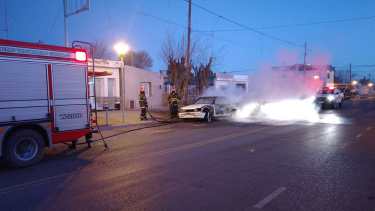 No hubo heridos y los daños fueron considerables (Foto Gentileza)