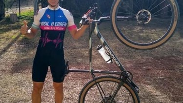 Herrera mandó en la prueba de mountain bike en El Chañar