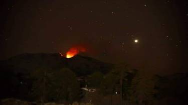 Desde Defensa Civil aseguraron que la actividad del volcán es normal. (Gentileza).-