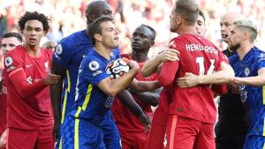 Liverpool y Chelsea empataron en el partido de la fecha en Inglaterra
