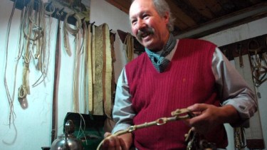 No sólo la música fue su gran pasión, también la artesanía campestre.  Foto Archivo.
foto marcelo ochoa