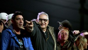 El Pata Medina volverá a prisión domiciliaria por participar de un acto gremial