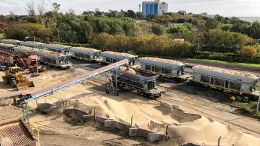 La arena partirá de la localidad de San Nicolás hasta Palmira en Mendoza, de allí viajará en camión hasta Neuquén. (Foto: gentileza)