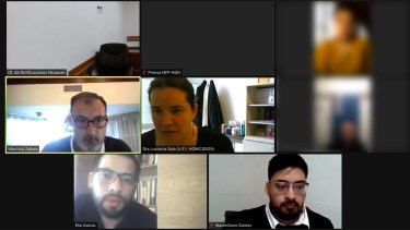 La audiencia se realizó de forma virtual. Foto: Prensa MPF