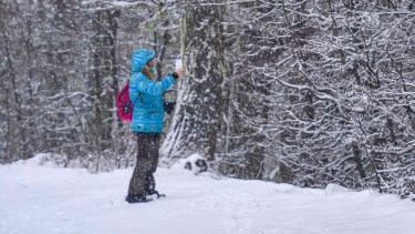 Video: así está Chapelco tras la nevada de las últimas horas