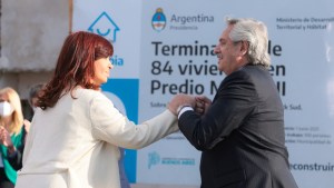 Cristina al Presidente: «Alberto no te pongas nervioso, poné orden donde tengas que poner»