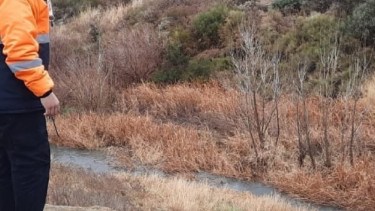 Defensa Civil, bomberos voluntarios y policía siguen la búsqueda. (Foto: gentileza)