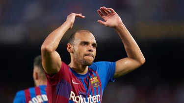 Martin Braithwaite marcó dos goles y dio una asistencia para los blaugranas.