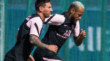 Neymar fue valuado en 90 millones de euros por parte de la dirigencia del París Saint Germain, que trabaja para renovar buena parte de su plantel. Gentileza.