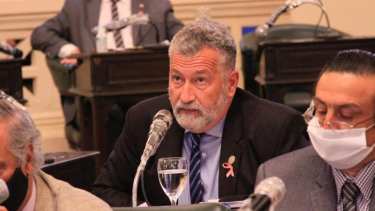 El diputado provincial baleado en Corrientes. 