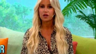 Flor Peña sufrió un pico de estrés. 