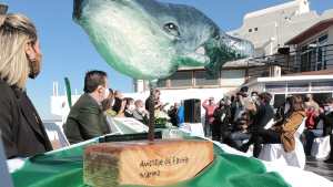 Quedó inaugurada la temporada de avistaje embarcado de ballenas en Las Grutas
