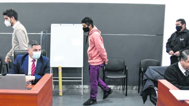 Exequiel Rebolledo es el único imputado en la causa y está con prisión preventiva desde marzo del año pasado. (Florencia Salto) 