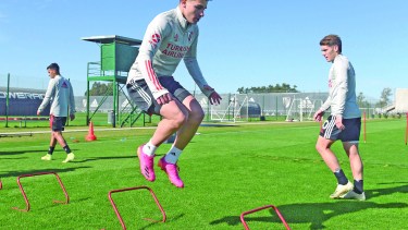 Julián Álvarez terminó con su sequía y el Muñeco Gallardo destacó el rendimiento del goleador. Gentileza.