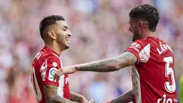 Correa y De Paul, dos citados que estuvieron en duda por el pedido de LaLiga. 

Foto: gentileza 