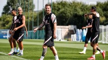 Imagen de Video: Messi entrenó junto a sus nuevos compañeros en el PSG