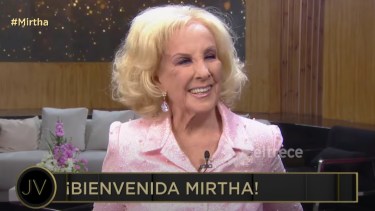 La vuelta de Mirtha a la TV. Foto: captura 
