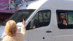 Viral: el insulto de una mujer a Fernández y la irónica respuesta del Presidente